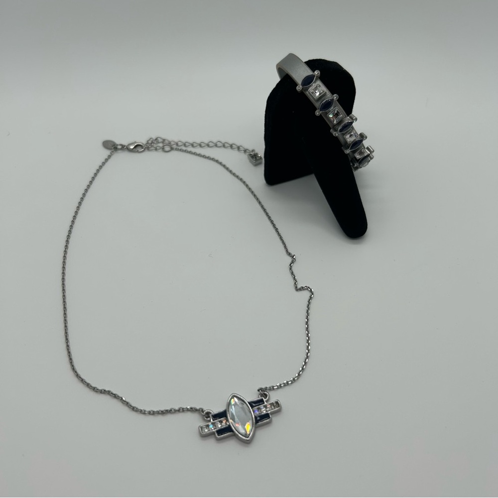 Lia Sophia First Class Necklace & Straight Away Bracelet